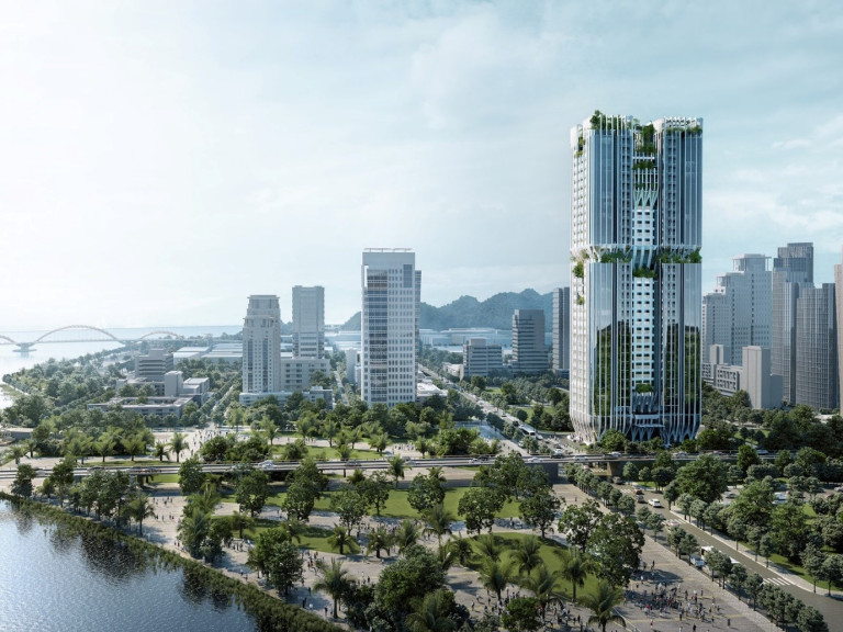 Dự án B43 DANANG COMPLEX TOWER - Giải Nhất thiết kế kiến trúc chung cư 2021