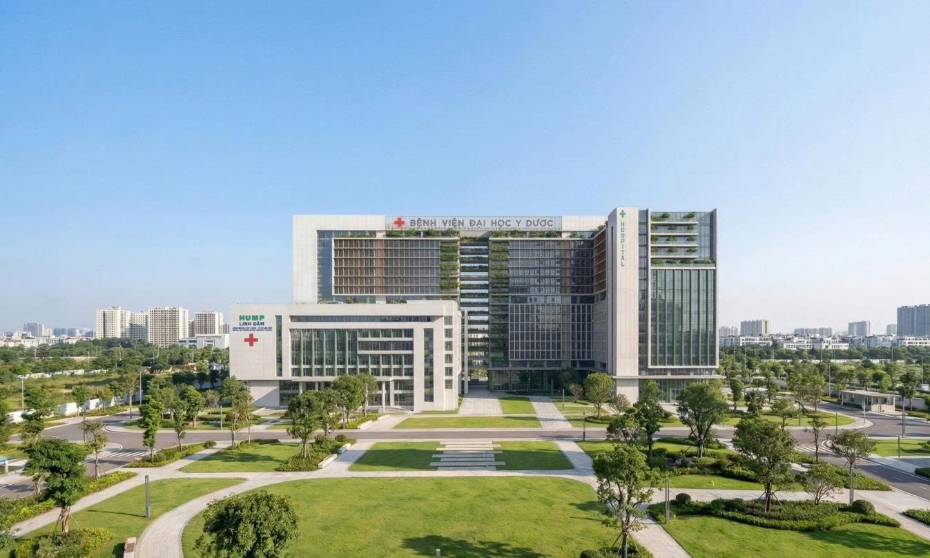 Kết quả Thi tuyển phương án kiến trúc tổng thể công trình Bệnh viện Đại học Y dược – Cơ sở Linh Đàm