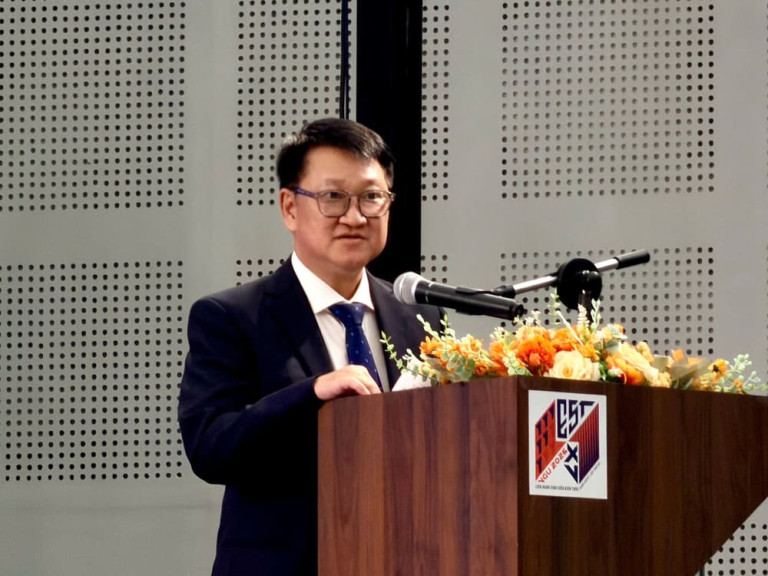 Ông Nguyễn Ngọc Văn – Phó Chủ tịch Hội Kiến trúc sư TP.HCM, Phó Trưởng Ban tổ chức Liên hoan Sinh viên Kiến trúc toàn quốc lần thứ 15