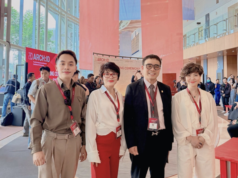 Đoàn đại biểu Hội KTS Việt Nam tại sự kiện ARCH:ID 2026