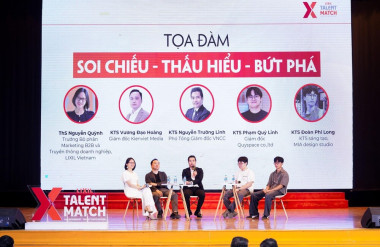 Các vị khách mời mang đến những câu chuyện thú vị, lời khuyên thiết thực cho các bạn sinh viên