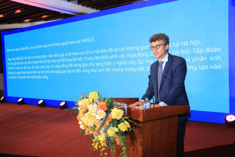 Ông Jonathan Wallace Baker, Trưởng Đại diện UNESCO tại Việt Nam,