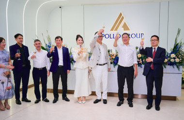 Apollo công bố diện mạo mới nhân dịp khánh thành tòa nhà văn phòng Apollo Hà Nội. (Ảnh: Tập đoàn Apollo)