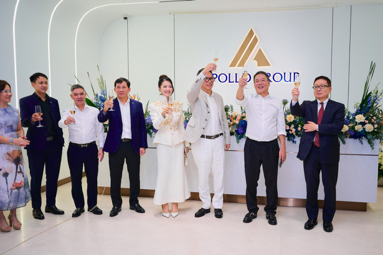 Apollo công bố diện mạo mới nhân dịp khánh thành tòa nhà văn phòng Apollo Hà Nội. (Ảnh: Tập đoàn Apollo)