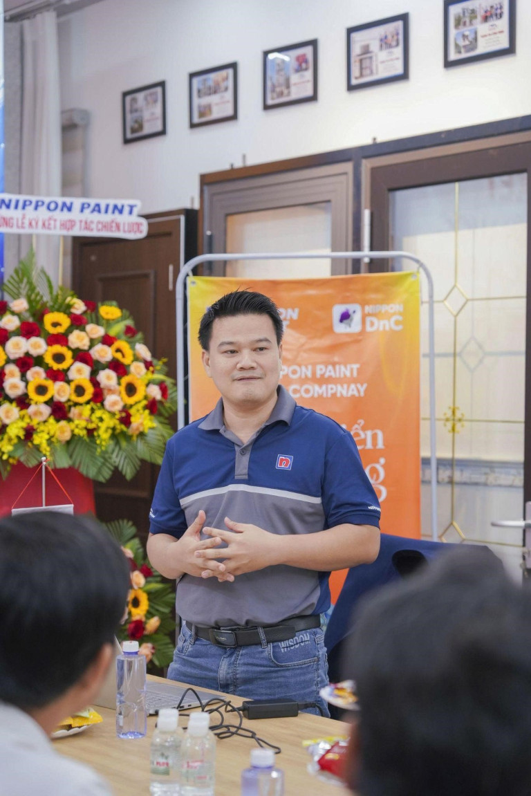 Ông Lâm Minh Huy - Giám đốc Tiếp thị Thương mại Toàn quốc, Công ty TNHH Nippon Paint (Việt Nam) - Nippon Paint