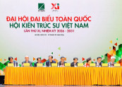 Đoàn Chủ tịch điều hành phiên họp Đại hội