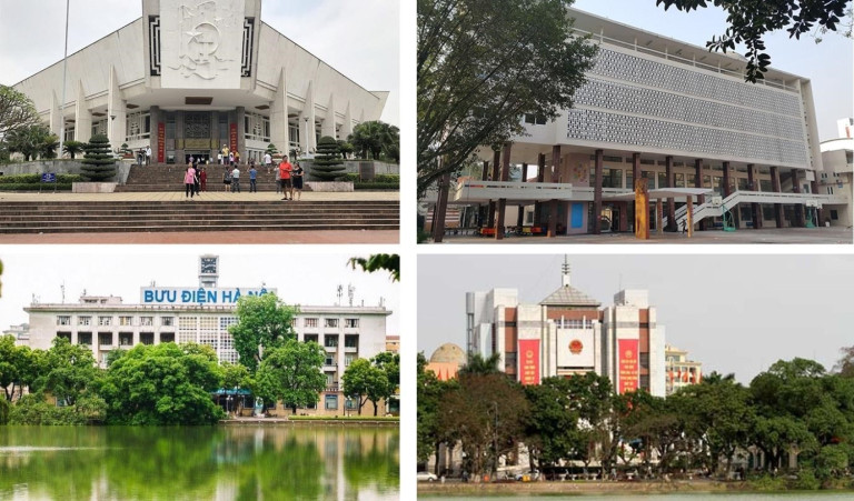 Những công trình như Bưu điện Hà Nội, Cung Thiếu nhi hay Trụ sở UBND Thành phố … là những chứng nhân lịch sử, đánh dấu một thời xây dựng lại đất nước còn gian khó nhưng đầy khát vọng sau ngày hòa bình, thống nhất (Ảnh: Tư liệu)