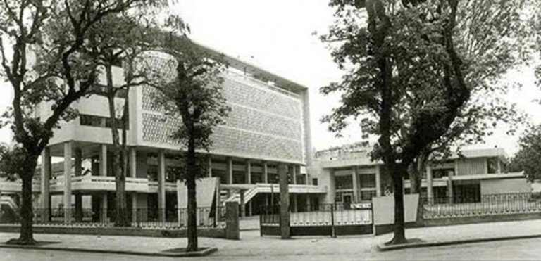 Hình 3. Cung Thiếu nhi Hà Nội khi mới hình thành (1978-1980) (nguồn Internet)