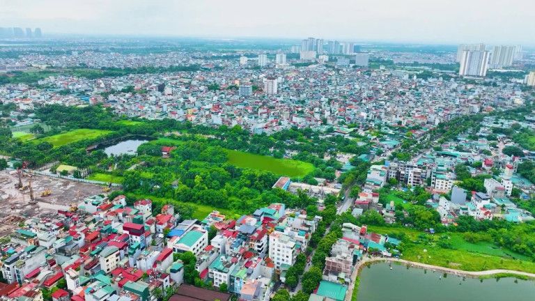 Dự án đô thị Vĩnh Hưng đang trong quá trình công khai dự thảo quy hoạch, lấy ý kiến cộng đồng dân cư. Nguồn: Báo Xây dựng