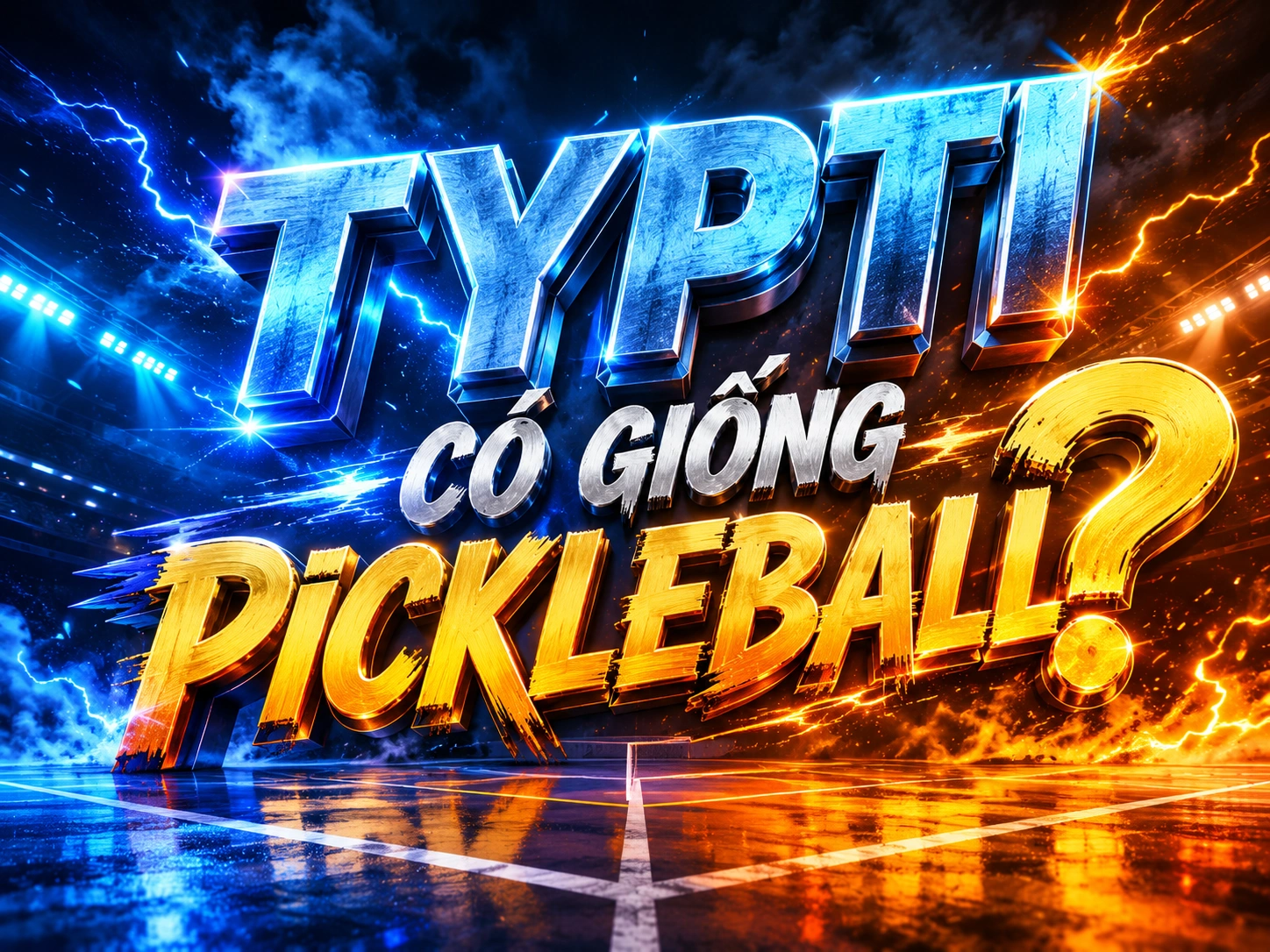 TYPTI có giống Pickleball không