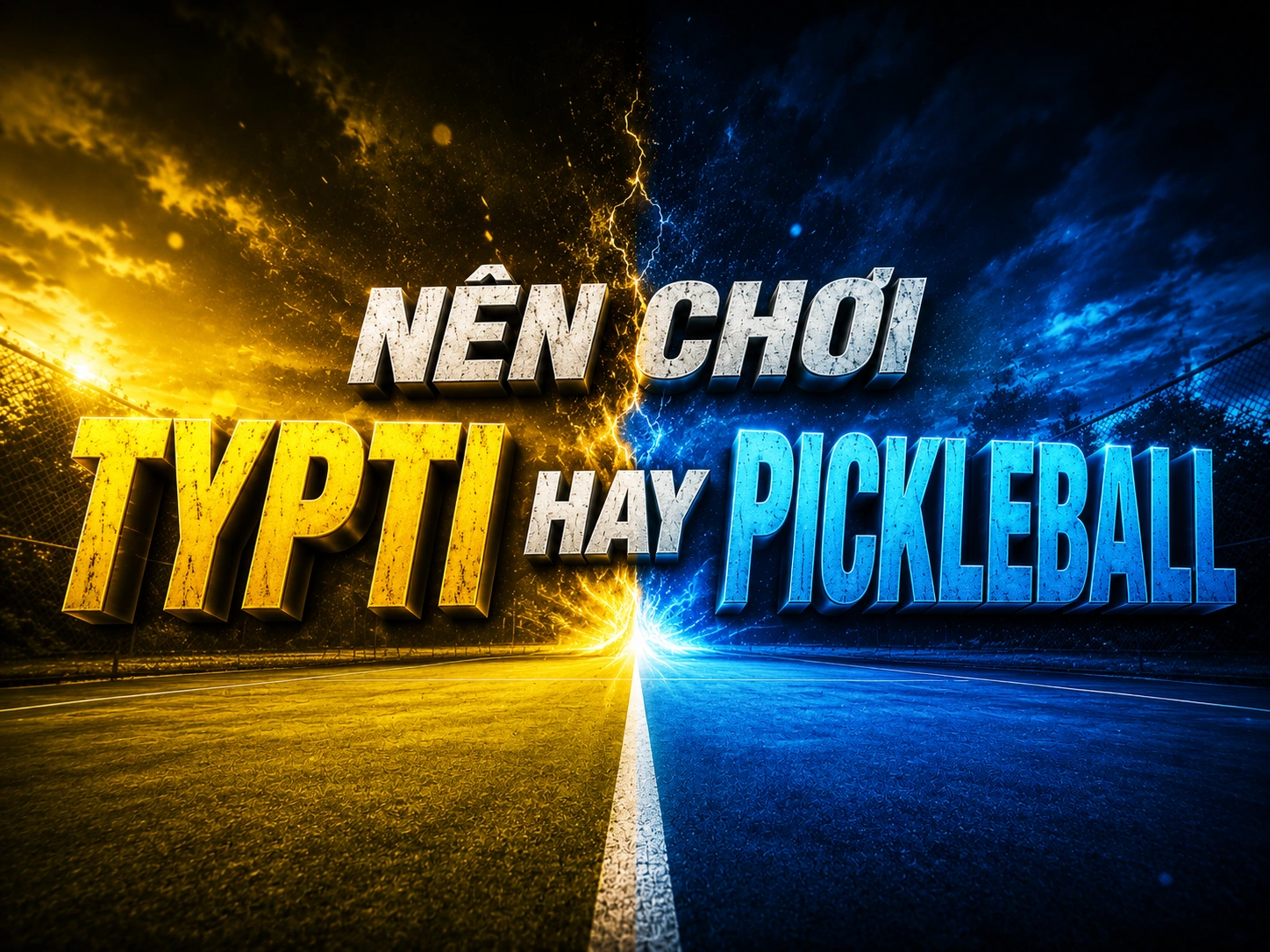 Nên chơi TYPTI hay Pickleball