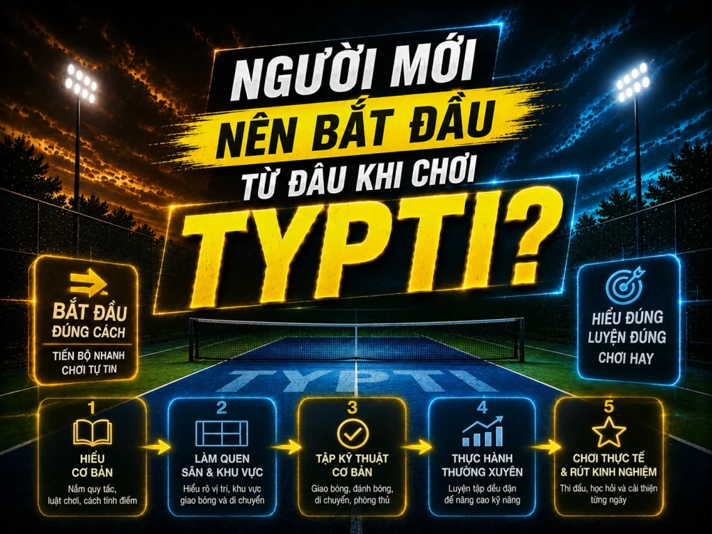 Người mới nên bắt đầu từ đâu khi chơi TYPTI