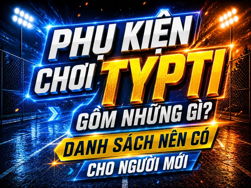 Phụ kiện chơi TYPTI gồm những gì