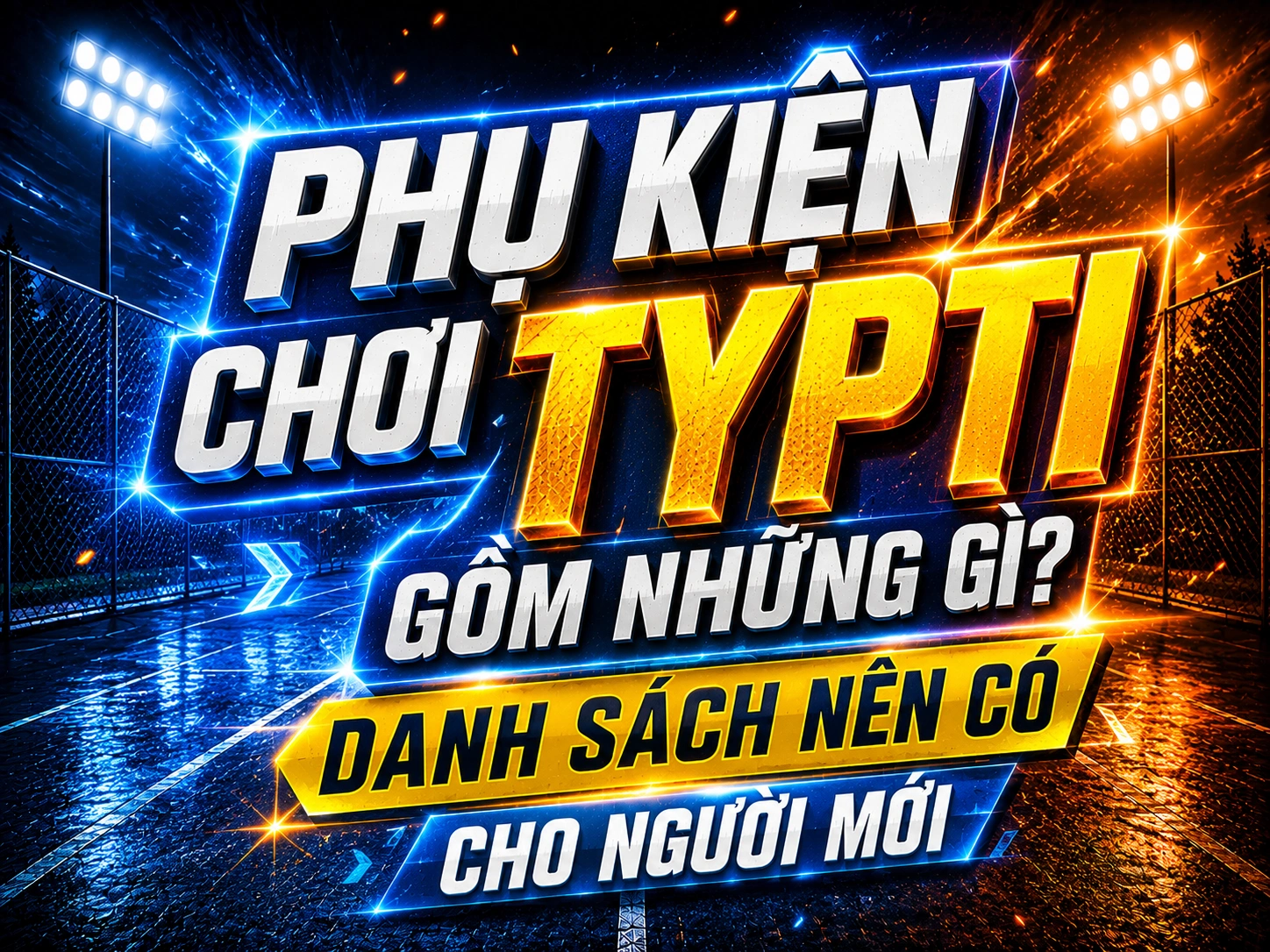 Phụ kiện chơi TYPTI gồm những gì