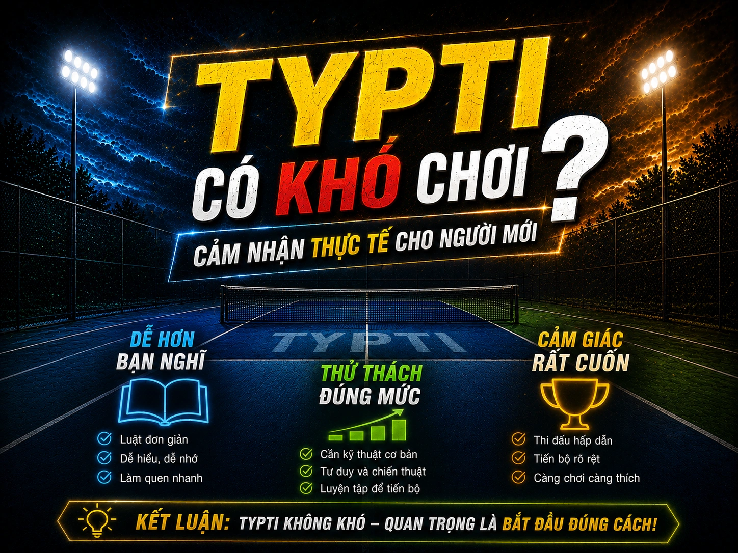 TYPTI có khó chơi không