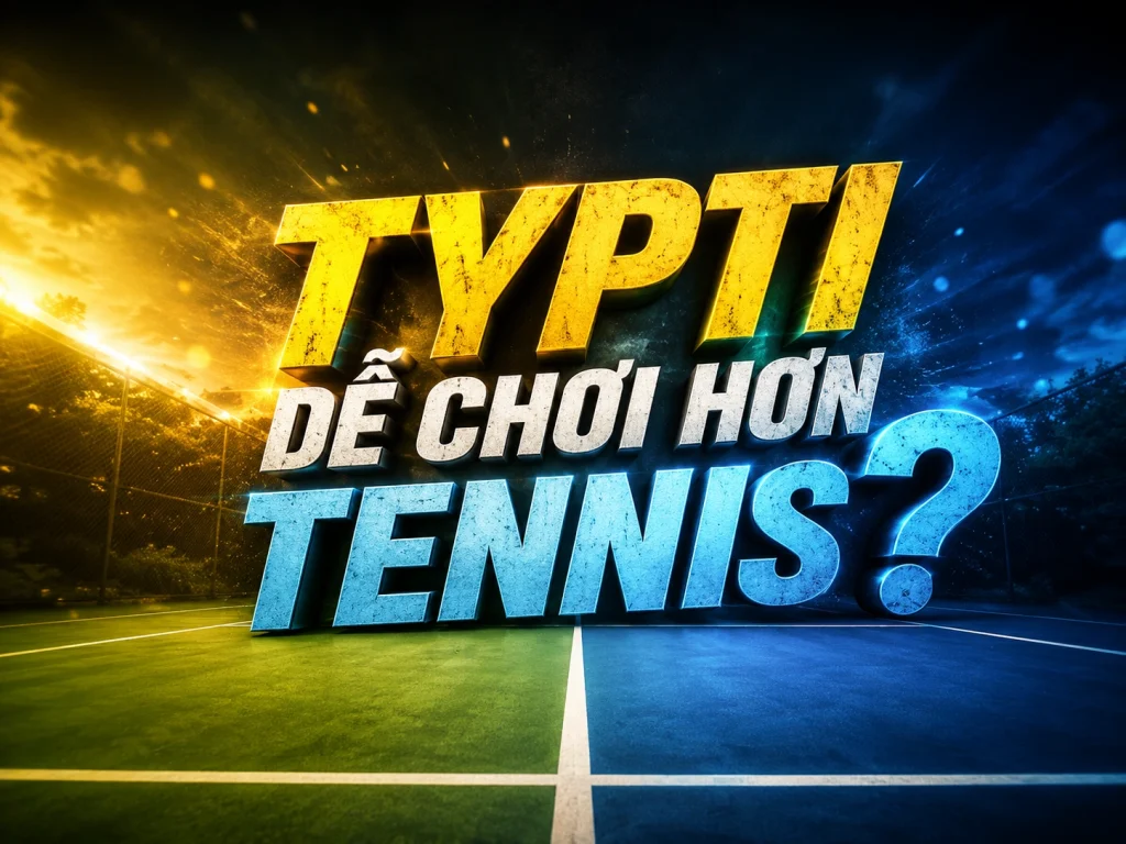 TYPTI dễ chơi hơn Tennis không