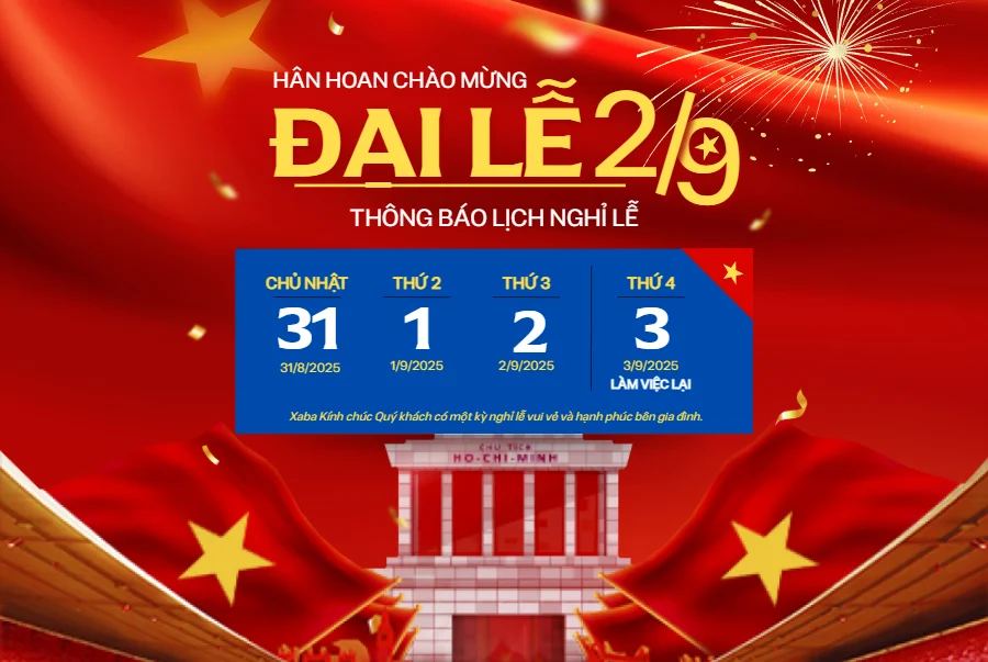 Nghỉ lễ 02/09/2025