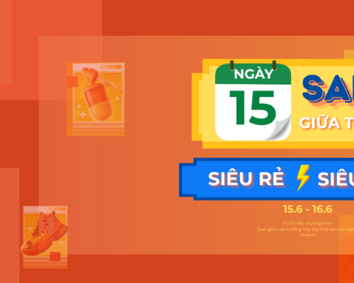 XaBa Bật Mí Sale Giữa Tháng 15.06 - Giảm Đậm Đến 50%