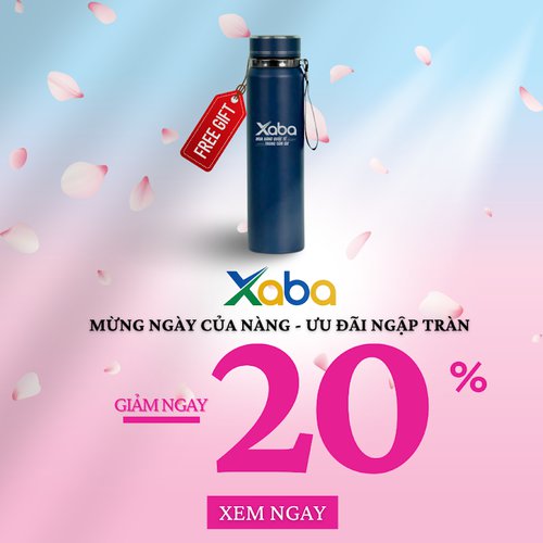 XaBa Mừng Ngày Của Nàng - Giảm 20% cho tất cả khách hàng